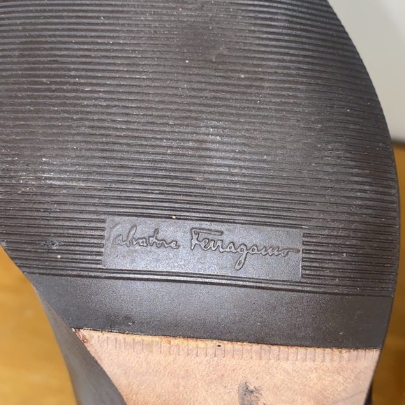 Salvatore Ferragamo Leather/Suede Boots 8.5 - Picture 4 of 9